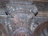 Catedral de Jaén. Coro. Nacimiento de Jesús. Capitel izquierdo